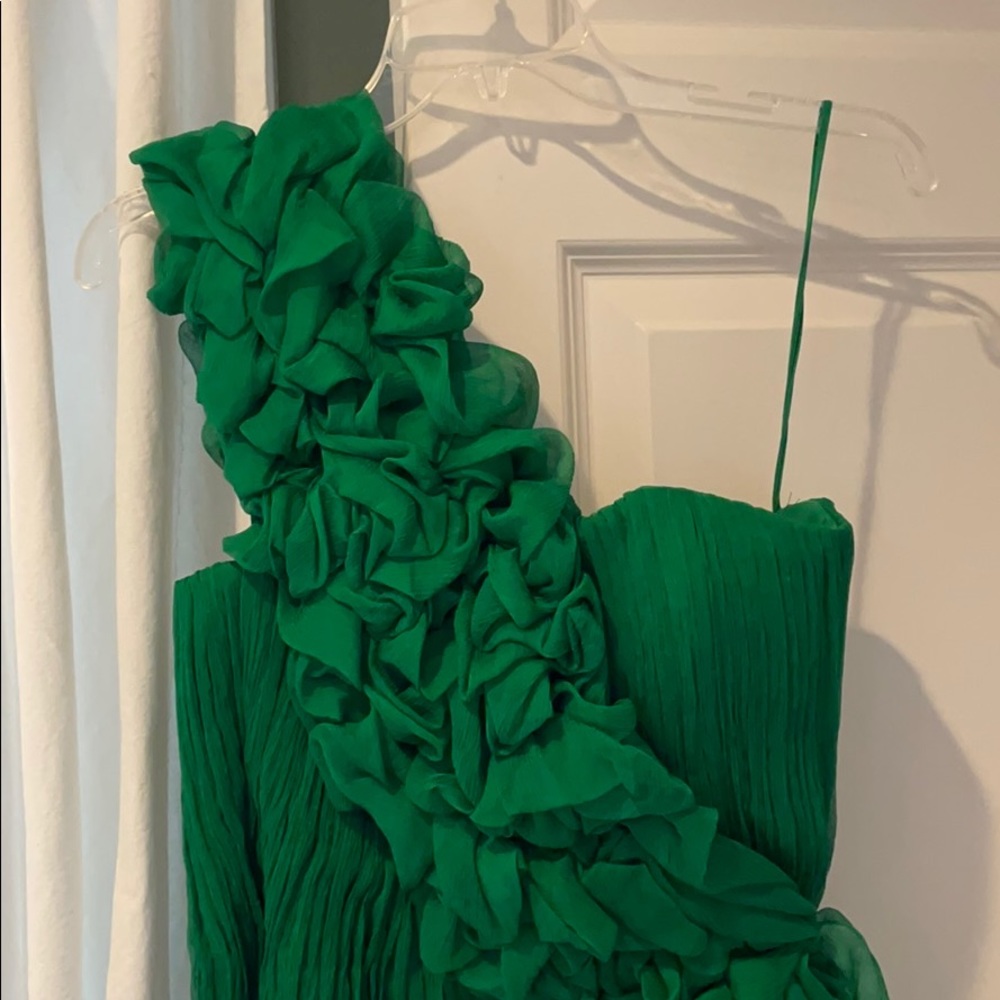Ina Soltani Emerald Cocktail Dress